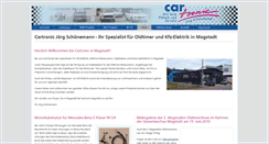 Desktop Screenshot of cartronic-schoenemann.de